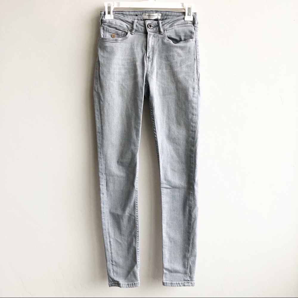 Scotch & Soda Gray Skinny Jeans